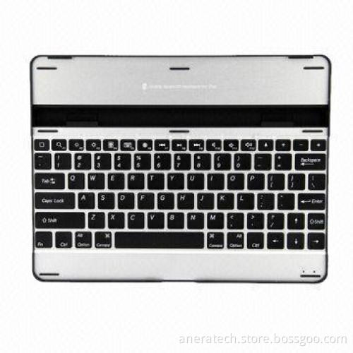 Bluetooth 3.0 Aluminum Keyboard for iPad 2/3/4, PC and More